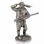 Оловянный солдатик миниатюра "Индеец с ружьем", фотография 1. Интернет-магазин ЛАВКА ПОДАРКОВ